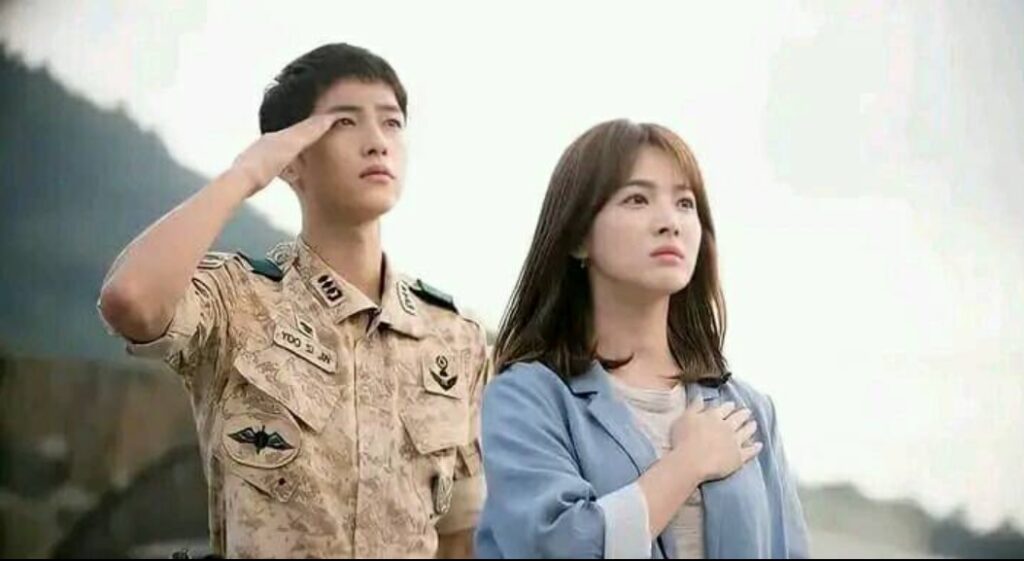 Iconic K-Drama salute