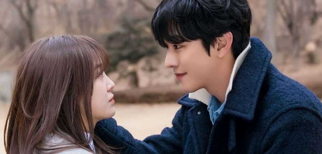 Couple sharing an intense gaze