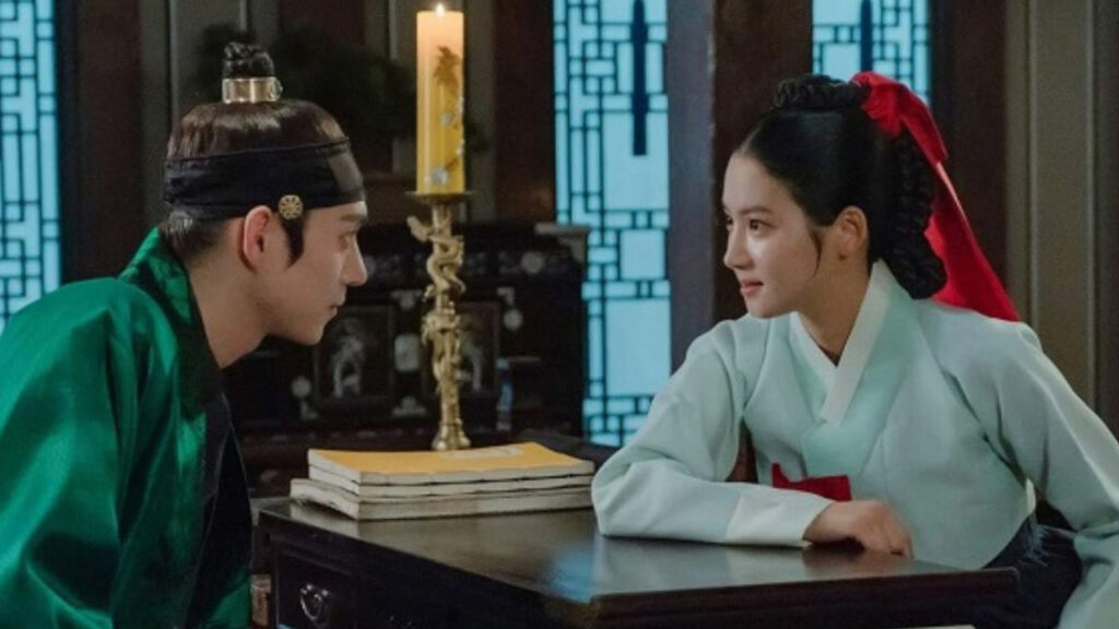 Scene from The Forbidden Marriage featuring a tense moment between the main characters, highlighting the chemistry and dynamics explored in The Forbidden Marriage full review.