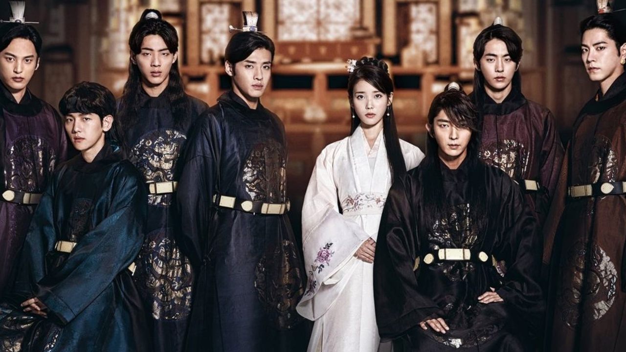 Moon Lovers: Scarlet Heart Ryeo full review – Main cast including IU, Lee Joon-Gi, and the princes in royal attire inside the palace setting