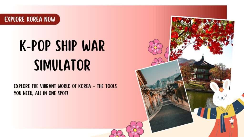 K-pop Ship War Simulator