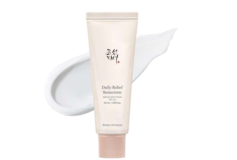 Beauty of Joseon Daily Relief Sunscreen for face Sun moisturizing with Broad Spectrum SPF 40 Korean sunscreen skincare 50ml, 1.69 fl.oz