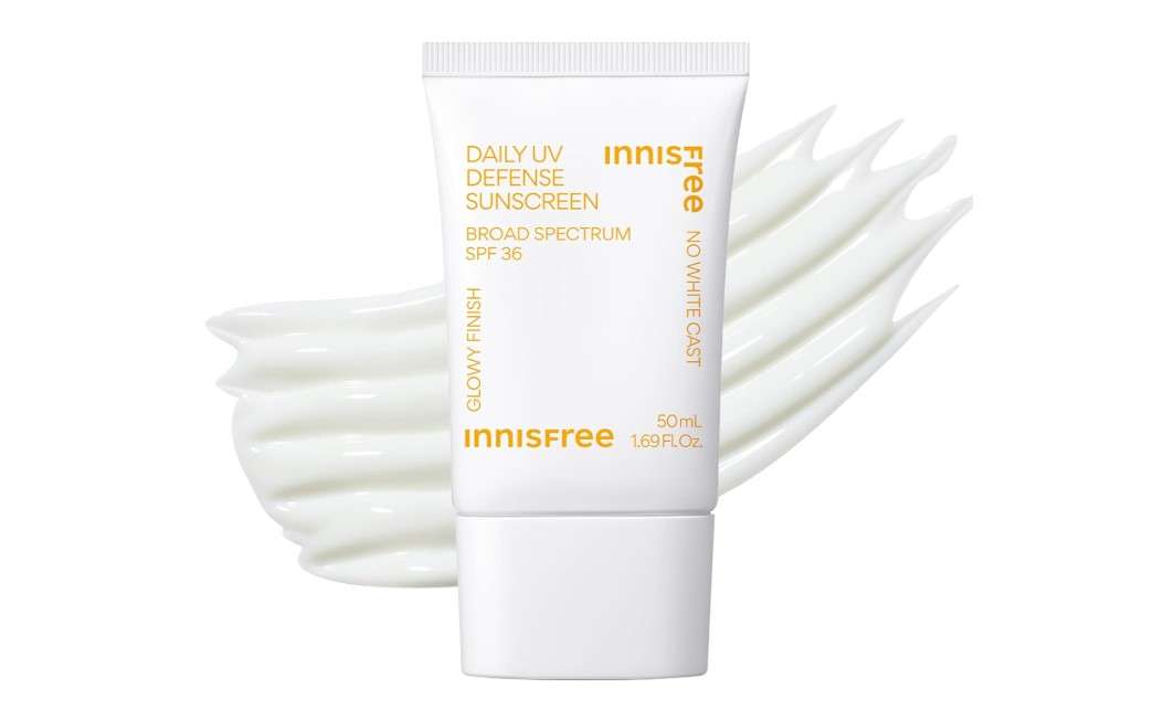 Innisfree Daily UV Defense SPF 36 – Korean Face Sunscreen, Invisible Finish, Broad Spectrum, No White Cast, Lightweight, Hydrating

