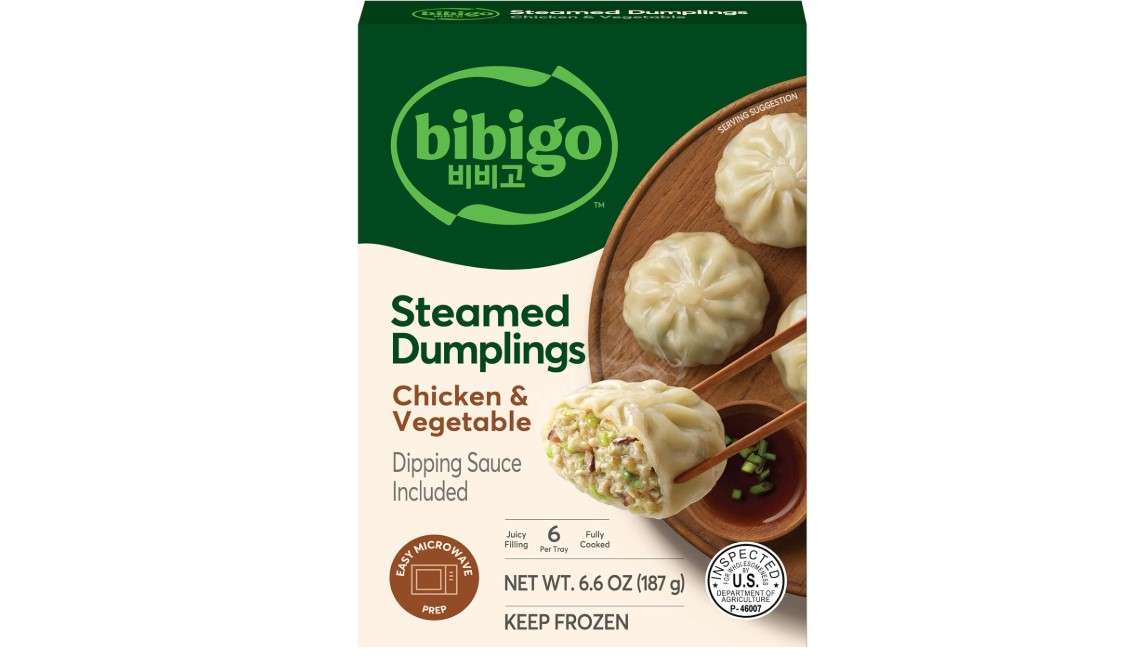 Bibigo Chicken and Vegetable Steamed Dumplings, 6 Oz 