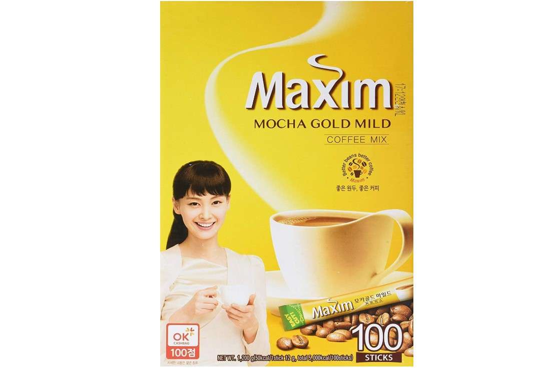  Maxim Coffee Mix, Instant Coffee (11.8 g / pk) (Mocha Gold Mild, 100 pk x 2)
