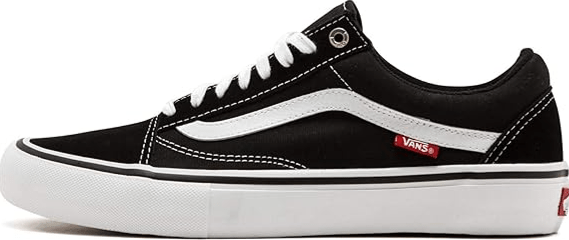 Vans Mens Old Skool Pro Black/White Vn000Zd4Y28 - Size 4 