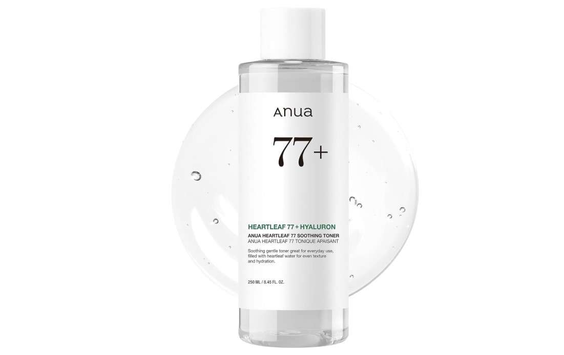 Anua Heartleaf 77 Soothing Toner I pH 5.5 Trouble Care, Calming Skin, Refreshing, Hydrating, Purifying, Cruelty Free, Vegan,(250ml / 8.45 fl.oz.)
