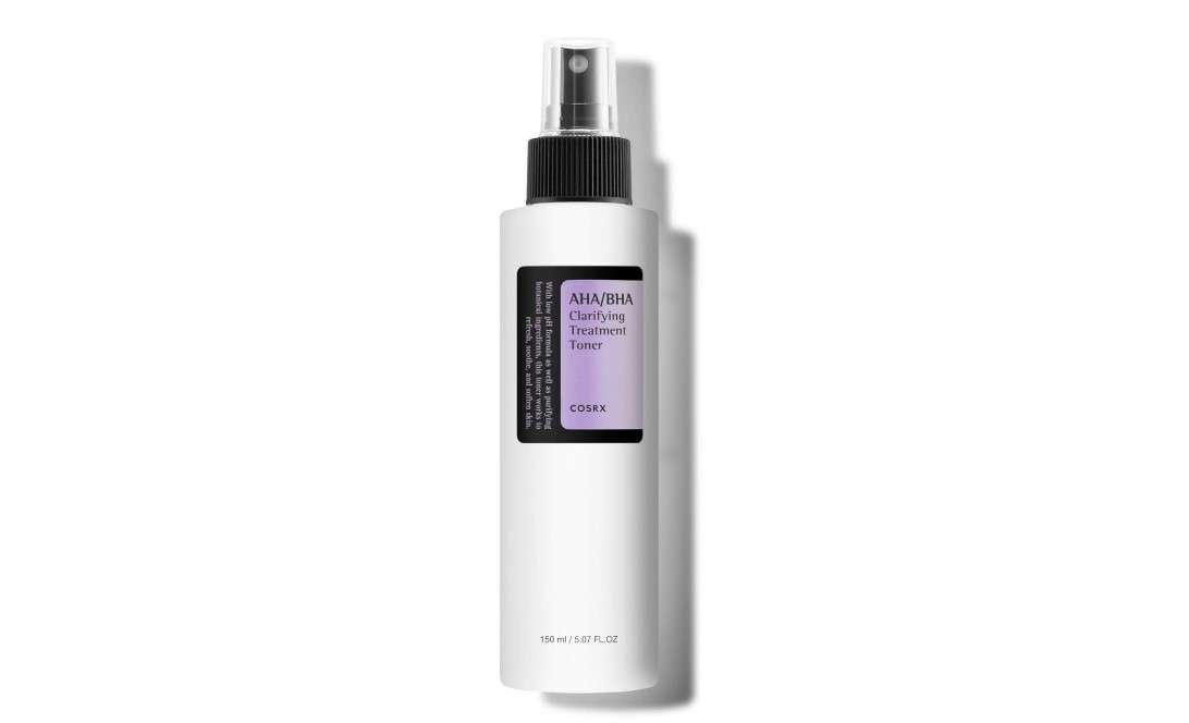 COSRX AHA/BHA Treatment Toner 5.07 fl.oz/ 150ml, Facial Exfoliating Spray for Whiteheads, Pores, & Uneven Skin, Korean Toner, Not Tested on Animals, No Parabens, No Sulfates, Korean Skin Care
