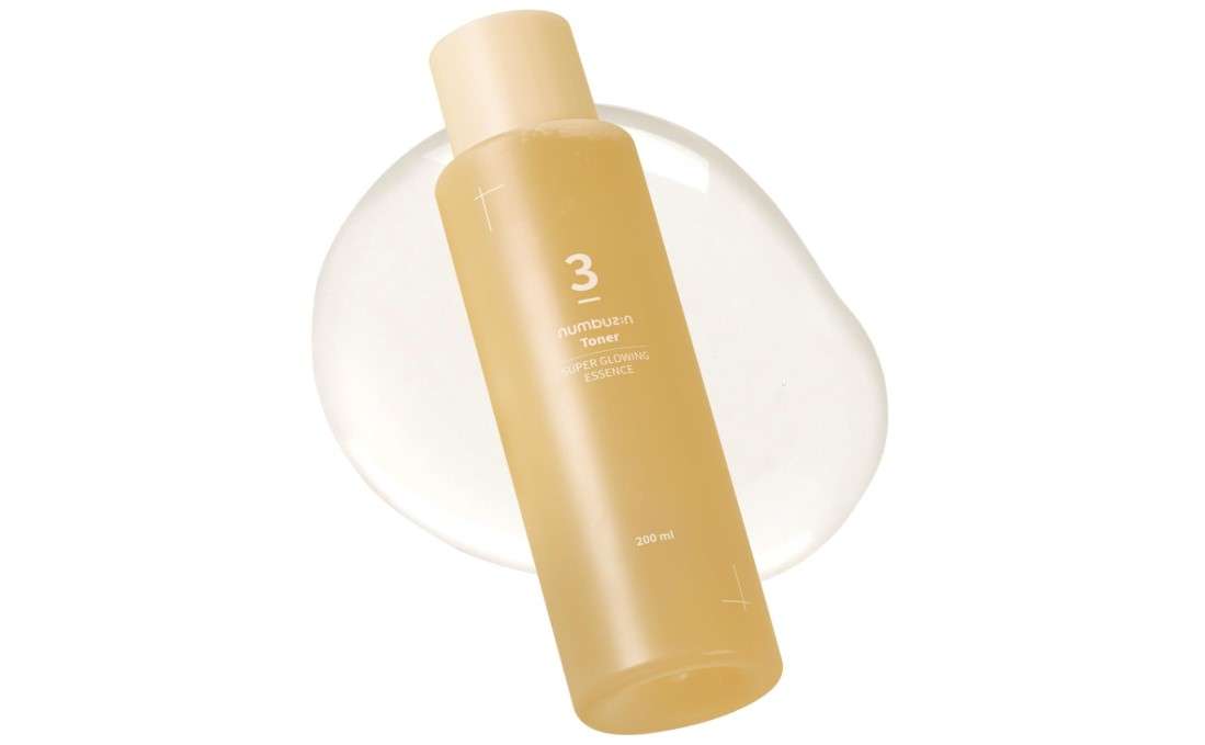 numbuzin No.3 Toner | Super Glowing Essence Toner | Skin Radiance, Pore Tightening, Skin Texture, Hydration | Fermented Ingredients, Niacinamide, Galactomyces | 6.76 fl. oz. 