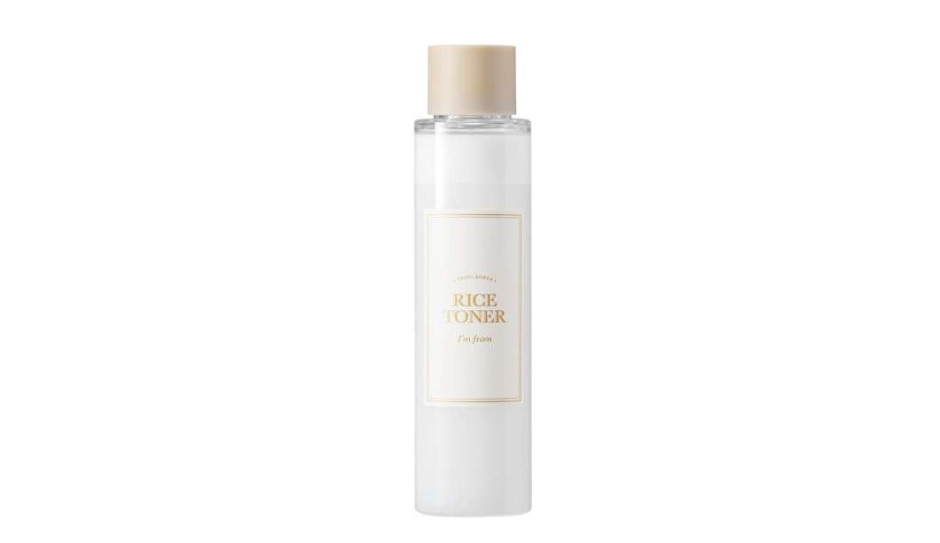 I'm from Rice Toner for Sensitive Skin, Rice Extract from Korea, Glow Essence with Niacinamide, Hydrating, Vegan, Alcohol Free, Fragrance Free, Peta Approved, K Beauty Toner, 5.07 Fl Oz 