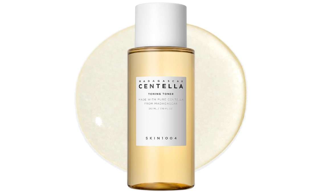 SKIN1004 Madagascar Centella Toning Toner 7.10 fl.oz, 210ml, Daily Skin Care Solution for Sensitive Acne-Prone Skin 