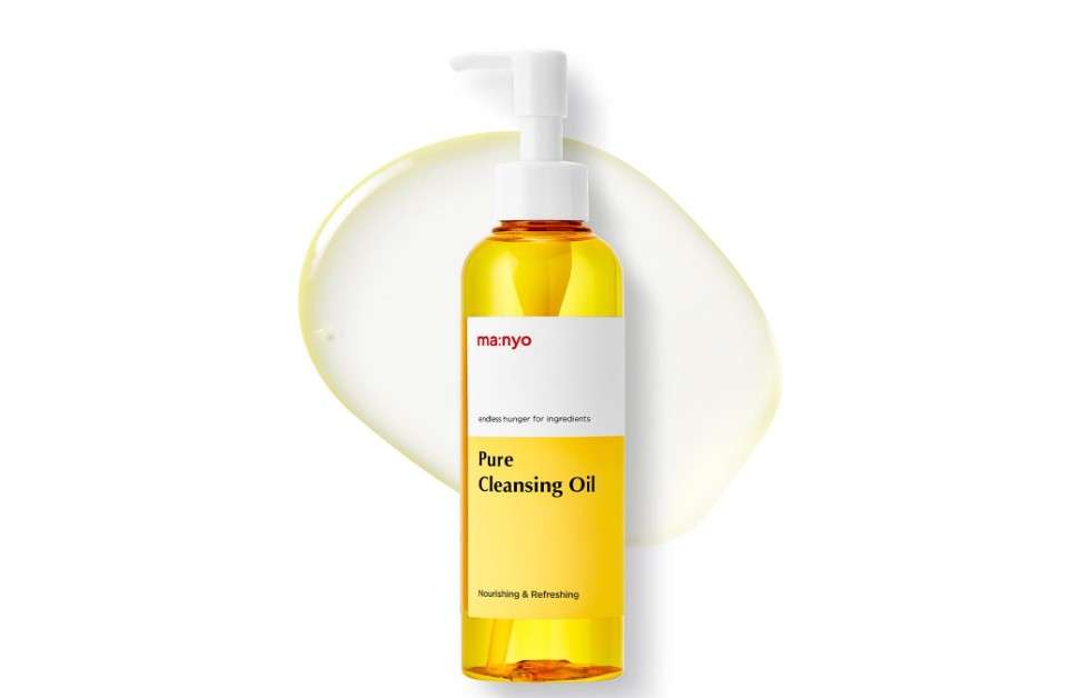 ma:nyo Pure Cleansing Oil 6.7 fl oz (200ml) Daily Makeup Remover & Blackhead melting with 14 Plant-Based Oils | Suitable for All Skin Types | Korean Skincare

