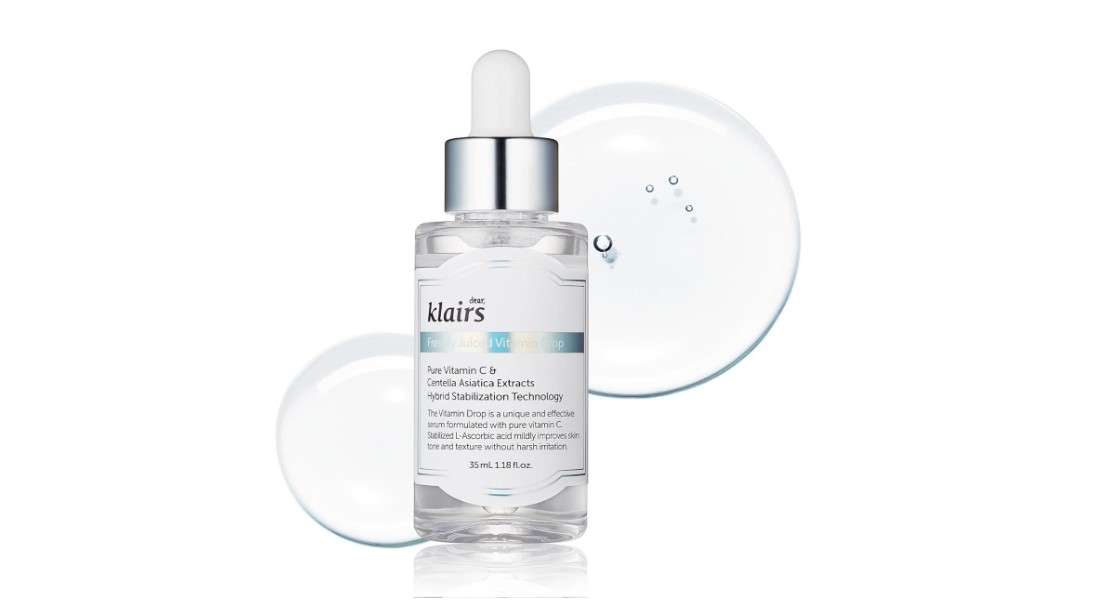 DearKlairs Freshly Juiced Vitamin Drop, 5% Hypoallergenic pure vitamin C serum, 1.18oz | Ascorbic acid, antioxidant for face, korean skincare 