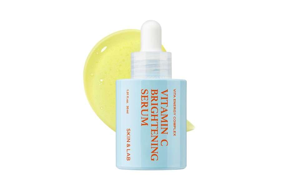[SKIN&LAB] Vitamin C Serum for Face with Hyaluronic Acid and Niacinamide | Even Skin Tone Serum (1.01 fl oz) 