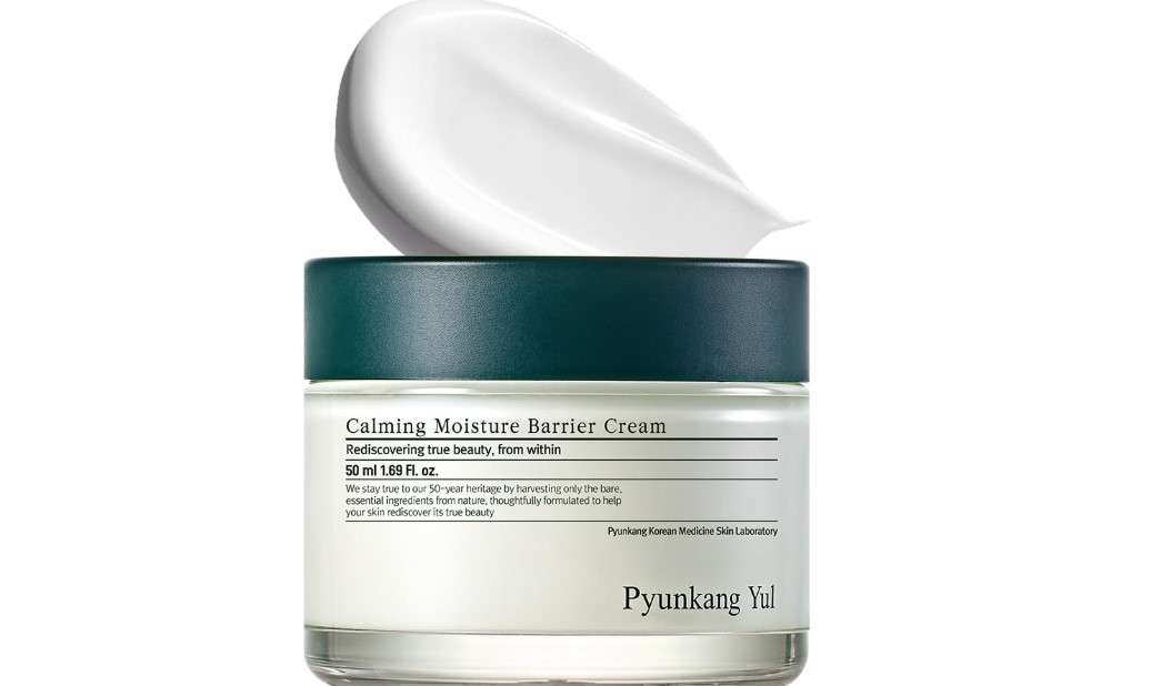Pyunkang Yul PKY Calming Moisture Barrier Cream Instantly Soothes Sensitive Skin, Hyaluronic Acid & Ceramide for Hydration, Vegan, Korean Skincare (1.69 Fl. Oz, 50ml) 