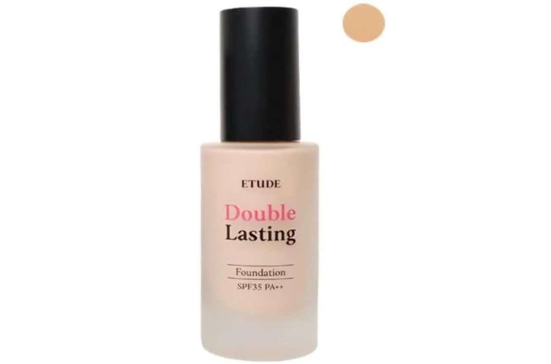 ETUDE HOUSE Double Lasting Foundation, Spf 34 Pa++, Amber, 30 gm 