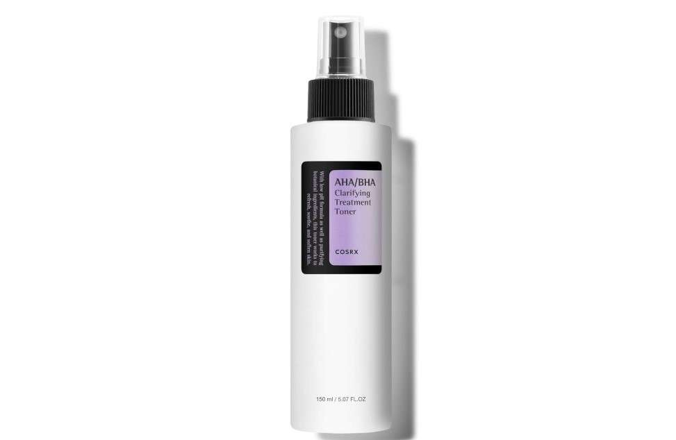 COSRX AHA/BHA Treatment Toner 5.07 fl.oz/ 150ml, Facial Exfoliating Spray for Whiteheads, Pores, & Uneven Skin, Korean Toner, Not Tested on Animals, No Parabens, No Sulfates, Korean Skin Care 