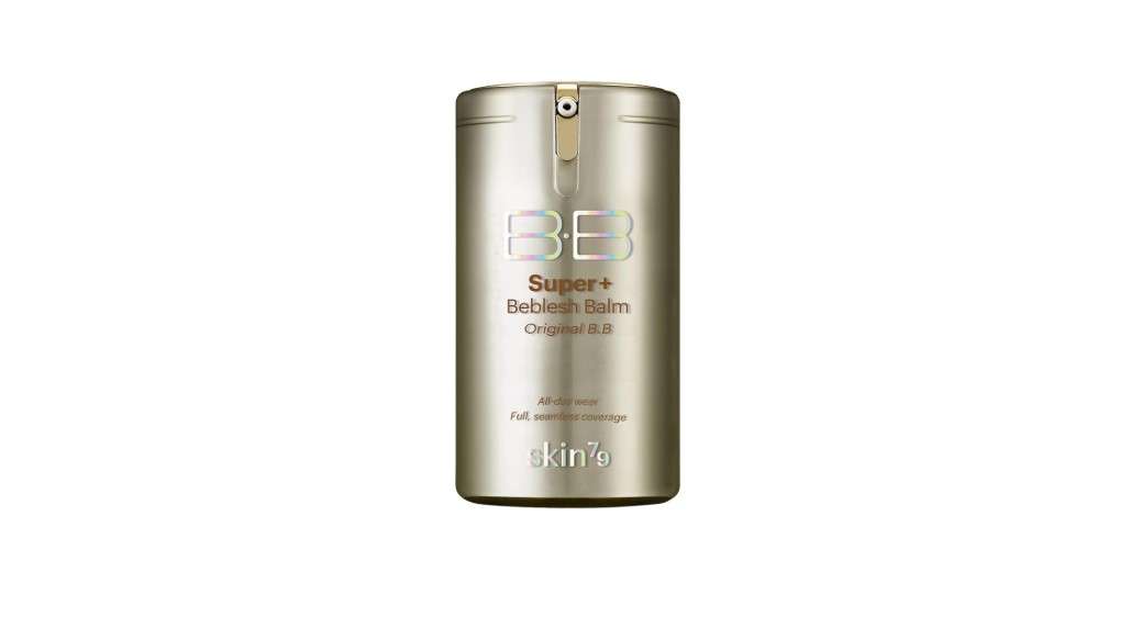 SKIN79 Gold BB Super Plus Beblesh Balm 40g 1 Pack - Made in Korea, US exclusive Version K Beauty Flawless Radiant Base Foundation Makeup Blemish Cover Tinted Moisturizer Natural 21 color 