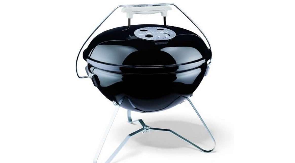Weber Smokey Joe Premium 14-Inch Portable Grill, Black
