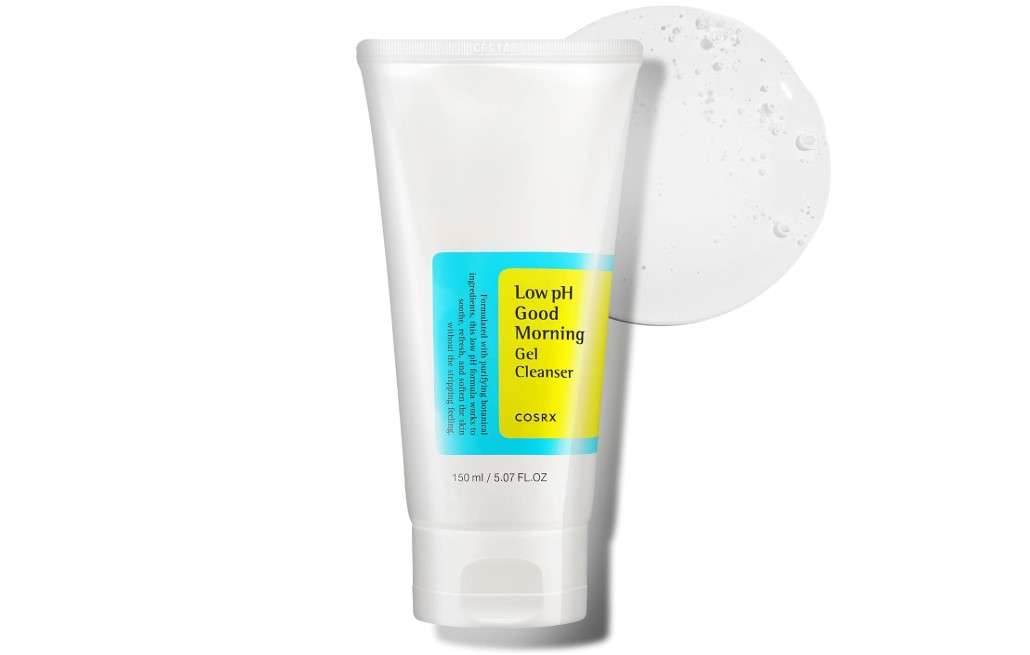 COSRX Low pH Good Morning Gel Face Cleanser, 5.07 fl oz, BHA Face Wash, Daily Mild Face Cleanser for Sensitive Skin, PH Balancing, Korean Skin Care, Korean Face Wash