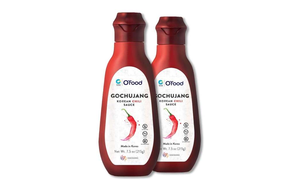 Chung Jung One O'Food Gochujang Korean Chili Sauce, Medium Hot Sauce, 7.50 oz. (Pack of 2) 
