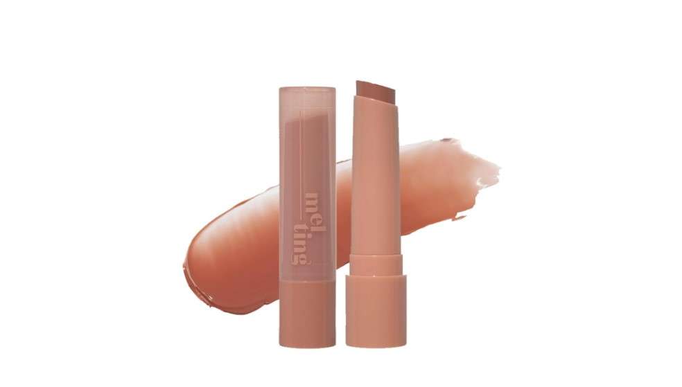 Etude Ginger Sugar Melting Balm Stick 01 Fig Beige | Tinted Moisturizing Lip balm | Natural Ingredients Hydrate Ginger, Sugar, Shea Butter Moisturizing Relaxing Effect | K-Beauty
