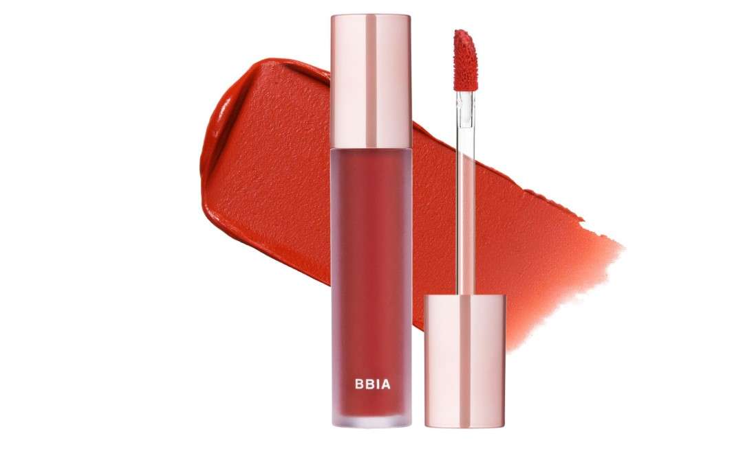 BBIA Last Velvet Tint - Soft & Creamy Matte Finish Lip Stain, Blur Effect with Velvety Texture, Long-Lasting, High Pigment, Lightweight, Non-Drying, Vegan, Korean Lip Makeup (V02 EXTRA BOUNCE)
