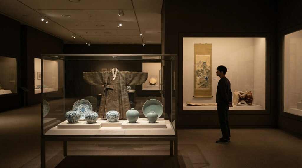 Joseon dynasty artifacts at the National Museum of Korea