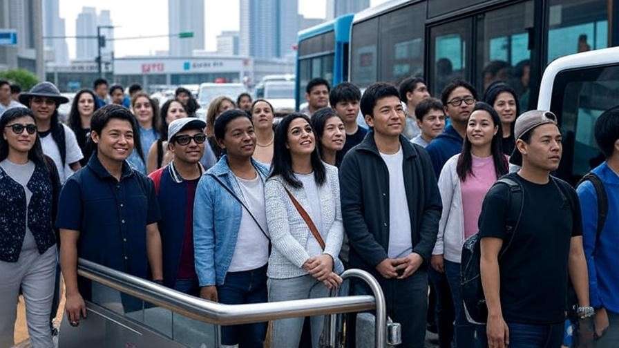 Public transport options for exploring things to do in Busan Korea easily.