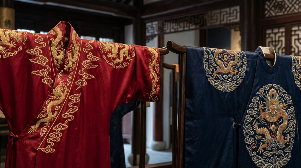 Traditional hanfu styles from the Tang and Ming dynasties