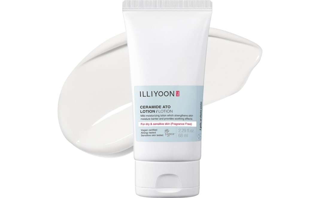 Illiyoon Ceramide Ato Concentrate Cream | Moisturizer for Dry & Sensitive Skin, 100hr Lasting Hydration, For Face & Body, Gentle for Infants, Moisture Barrier Repair, Vegan Certified, 6.76 fl.oz.
