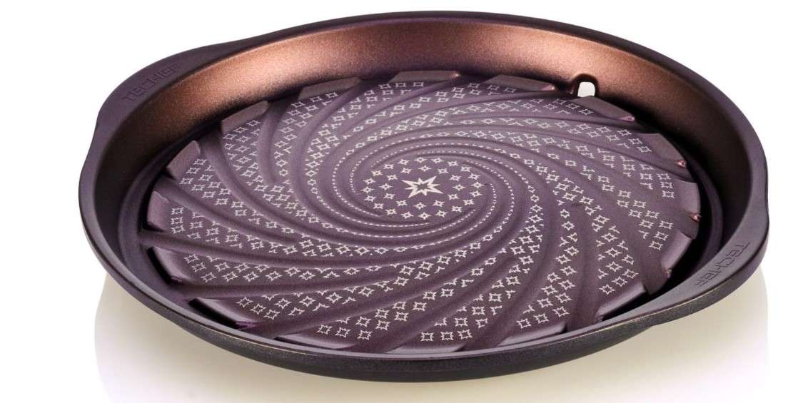 TECHEF - Stovetop Indoor Korean BBQ Nonstick Grill Pan, KBBQ Grill Pan, PFOA-Free, Dishwasher Oven Safe, Made in Korea
