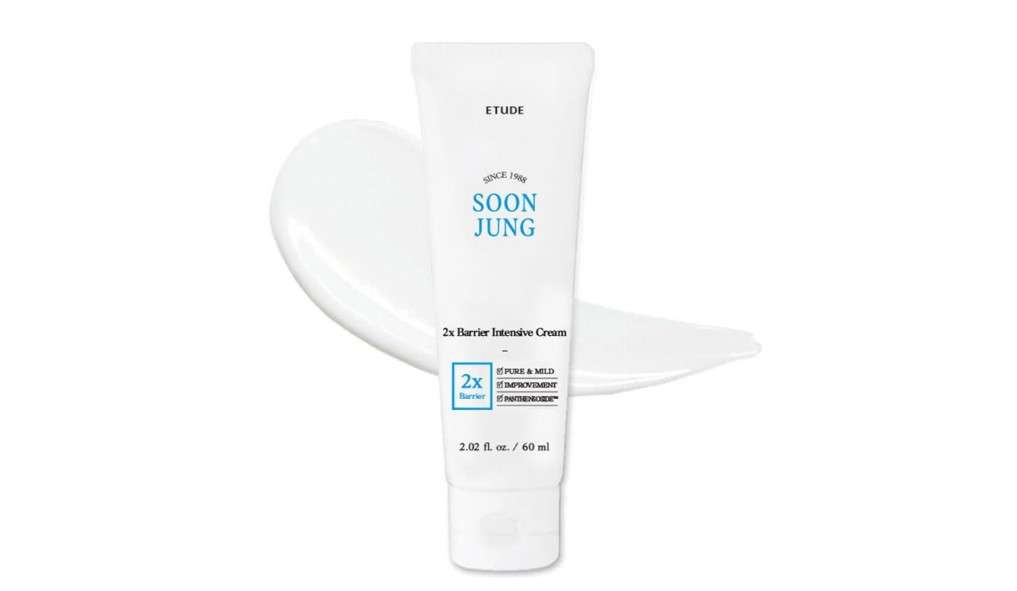 ETUDE SoonJung 2x Barrier Intensive Cream (Original), Hypoallergenic Shea Butter Hydrating Facial Cream for Sensitive Skin, Water-oil Balance & Panthenol, Korean Skin Care (2.02 Fl Oz)
