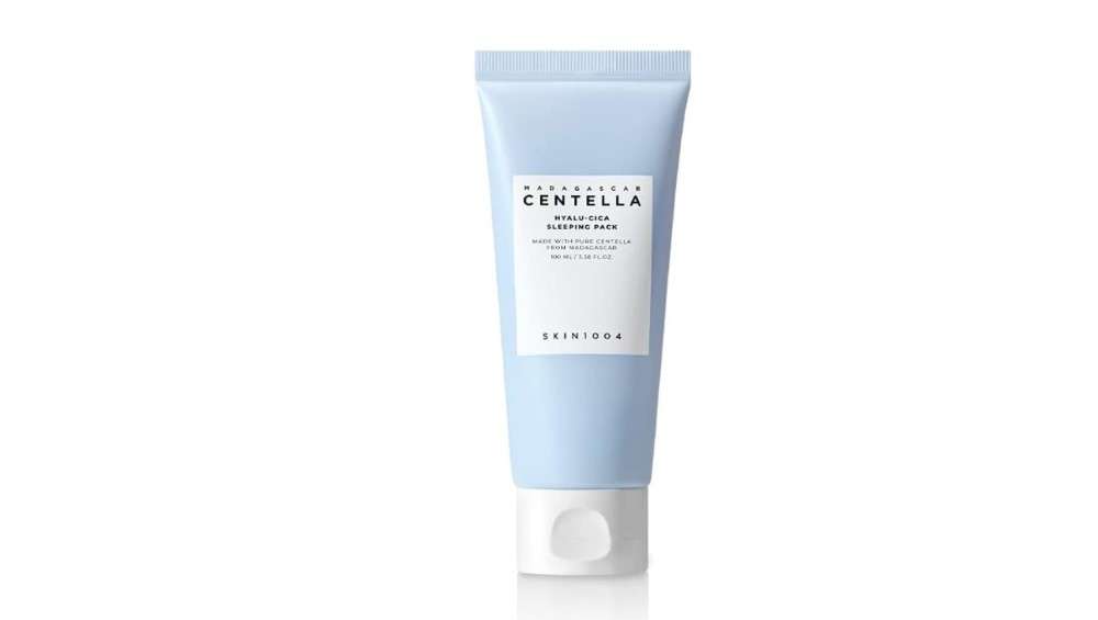 SKIN1004 Hyalu-CICA Sleeping Pack 3.38 fl.oz, 100ml Melatonin Hyaluronic Acid Centella Asiatica Extract Moist and Revitalization Multi Care Solutions
