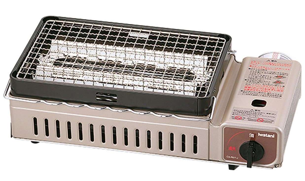 Iwatani Aburiya Portable Gas Grill Stove CB-RBT-J BBQ yakitori yakiniku Beige CBRBTJ
