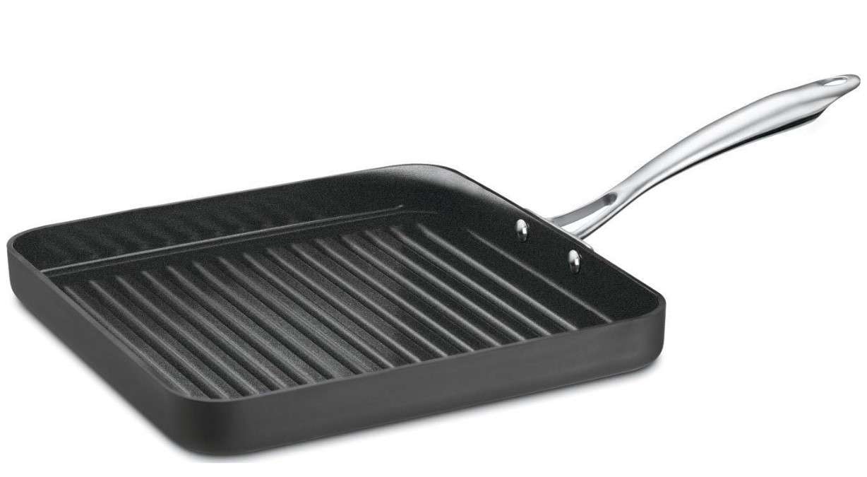 Cuisinart GG30-20 GreenGourmet Hard-Anodized Nonstick 11-Inch Square Grill Pan
