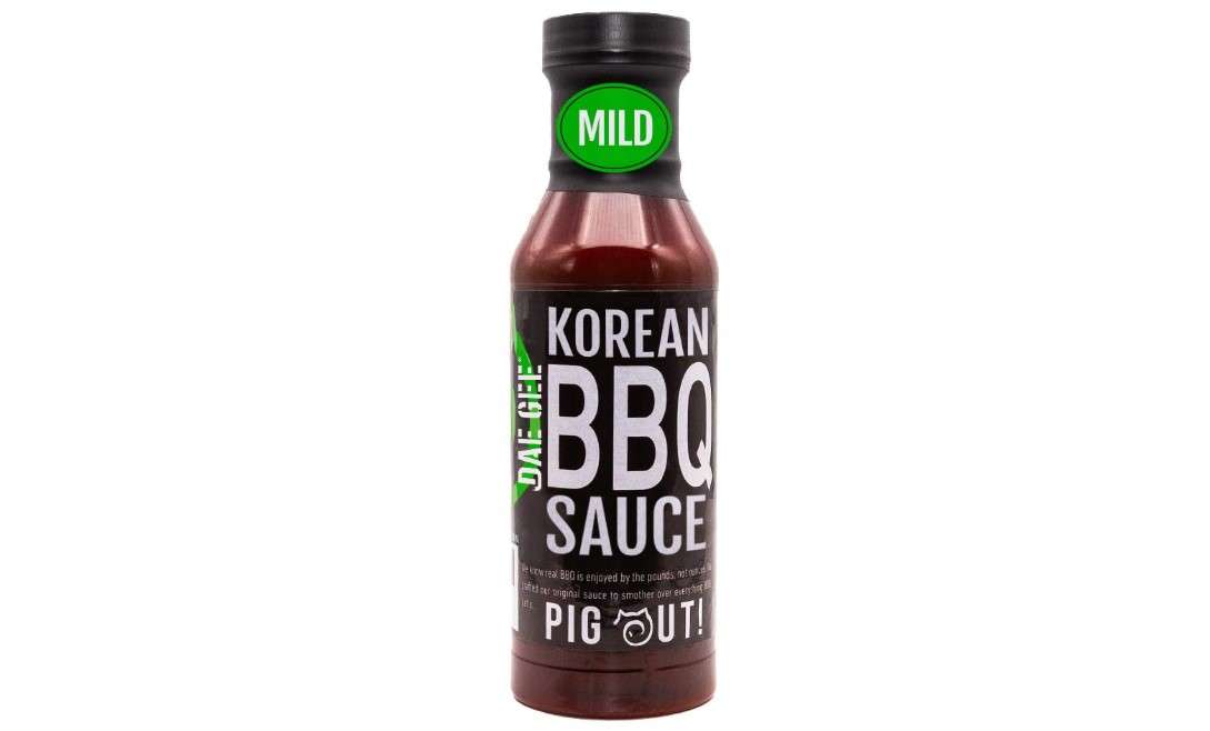 Dae Gee Korean BBQ Sauce, Mild ⎸ Barbeque Sauce for KBBQ Grill or Ramen Noodles ⎸ Korean Food Made in USA, Perfect as Bulgogi Sauce, Galbi Marinade, or with Tofu or Hot Pot (12oz Bottle)
