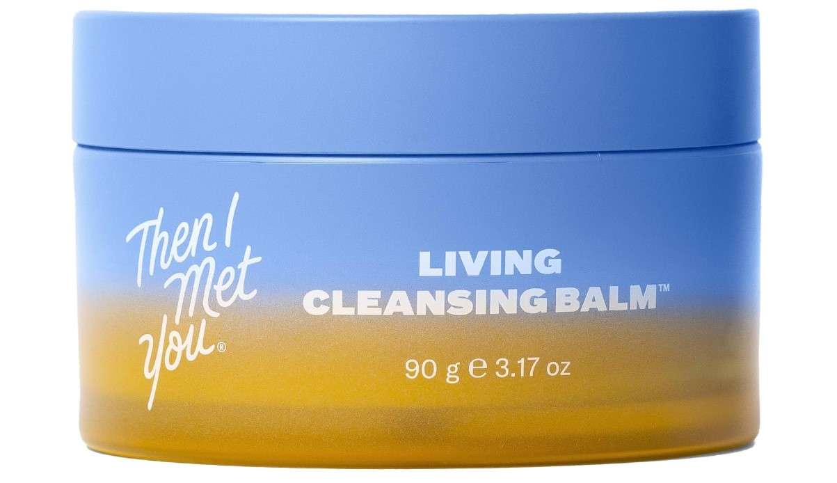Then I Met You Living Cleansing Balm, Melts Makeup & Sunscreen, Non-Stripping Zero Residue Oil Cleanser with Seaberry, Olive, Grape Seed Oils, Vit E & Persimmon, First-Step Clean Vegan Korean Skincare
