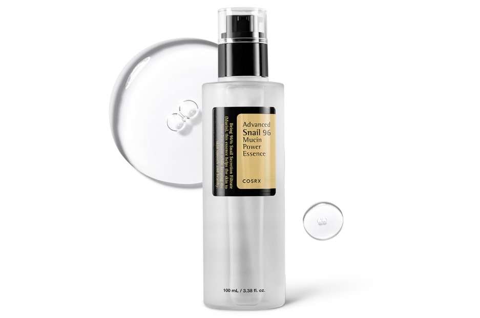COSRX Snail Mucin 96% Power Repairing Essence 3.38 fl.oz 100ml, Hydrating Serum for Face with Snail Secretion Filtrate for Dull Skin & Fine Lines, Korean Skin Care 