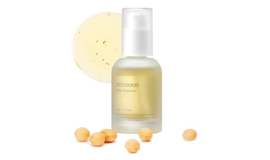mixsoon Bean Essence 1.01 Fl.Oz. / 30ml (Pack of 1) Exfoliating Hydrating Korean Skin Care Hyaluronic Acid Serum Korean Glass Skin Care 
