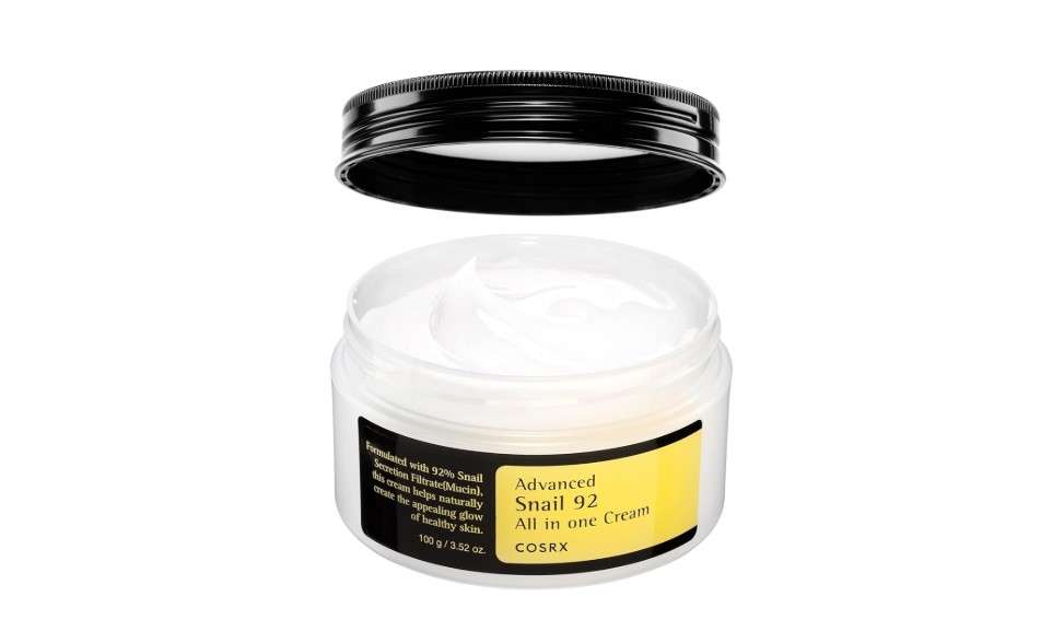 COSRX Snail Mucin 92% Face Moisturizer, 3.52 Oz, Lightweight Moisturing Cream for Soft, Glowy Skin, Korean Skin Care, Korean Moisturizer Face Cream

