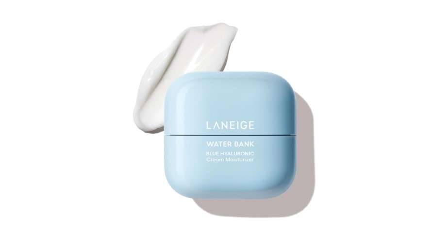 LANEIGE Water Bank Blue Hyaluronic Cream Moisturizer: Hydrating Korean Face Cream with Squalane & Ceramide for Skin Barrier Support, Dermatologist-Tested
