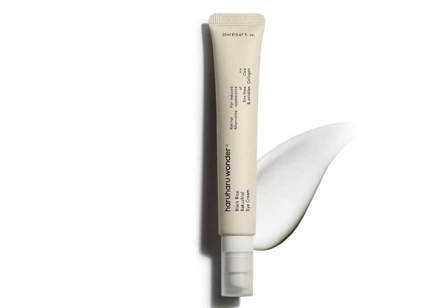 Haruharu Wonder Black Rice Bakuchiol Eye Cream 0.67 fl.oz / 20ml | Anti-Aging, Wrinkle Care, Natural Retinol Alternative | Cruelty Free, EWG-Green 