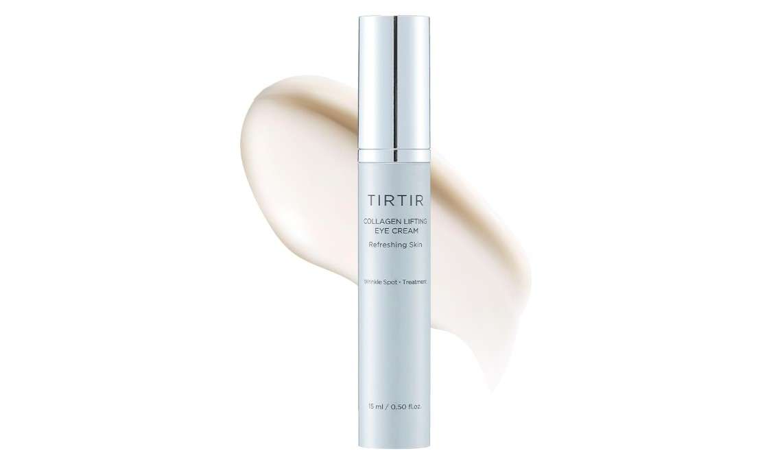 TIRTIR Collagen Lifting Eye Cream - Roller Applicator, Wrinkle Spot Treatment, Revitalizing Moisturizer,Tightening Under Eye For Wrinkles,Fine Lines, Under Eye Bags, Lift Treatment For Men & Women
