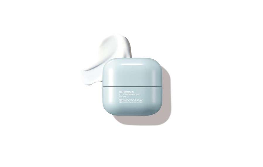 LANEIGE Water Bank Blue Hyaluronic Eye Cream: Hydrating Eye Treatment with Niacinamide & Caffeine to Brighten, Nourish, & Reduce Puffiness 