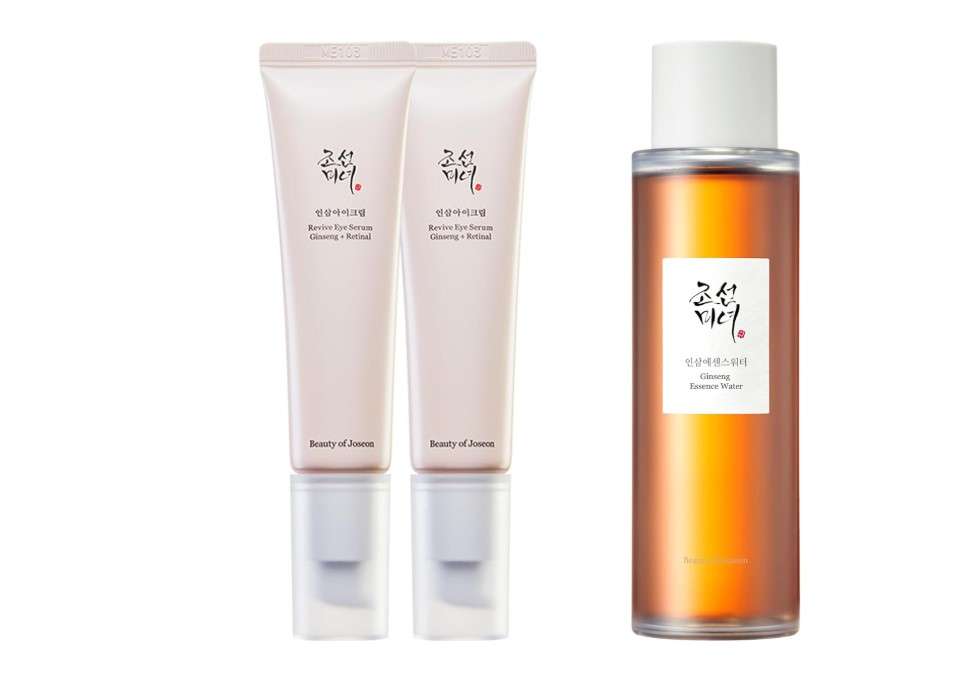 Beauty of Joseon Revive Eye Serum Retinal Niacinamid with Ginseng Essence Water Hydrating Face Toner 