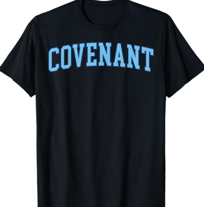 Retro Personalized Covenant Name Arch Men Women T-Shirt