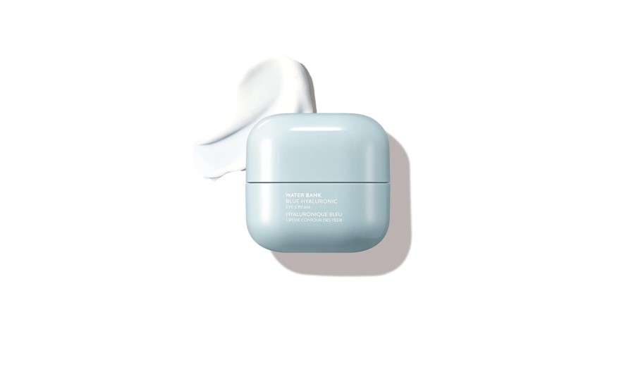 LANEIGE Water Bank Blue Hyaluronic Eye Cream: Hydrating Eye Treatment with Niacinamide & Caffeine to Brighten, Nourish, & Reduce Puffiness
