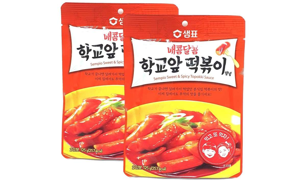 Minecook K-Food Crazy Hot Korean Tteokbokki Sauce Powder 떡볶이 - Spicy Korean sauce for Rice Cakes, Stir-Fries, versatile as a seasoning for Asian cuisine, Crazy Hot 4.40 oz, (pack of 2)
