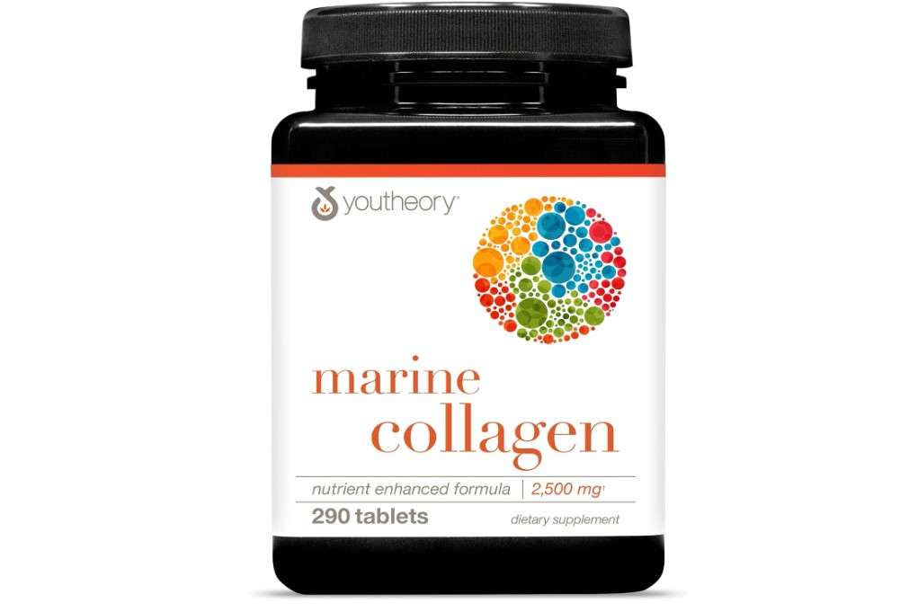 Youtheory Marine Collagen - 2,500 mg Hydrolyzed Collagen - Supports Skin* - Fish-Sourced Collagen - with Vitamin C, A, C, E, B6, B12 & More - Highly...
